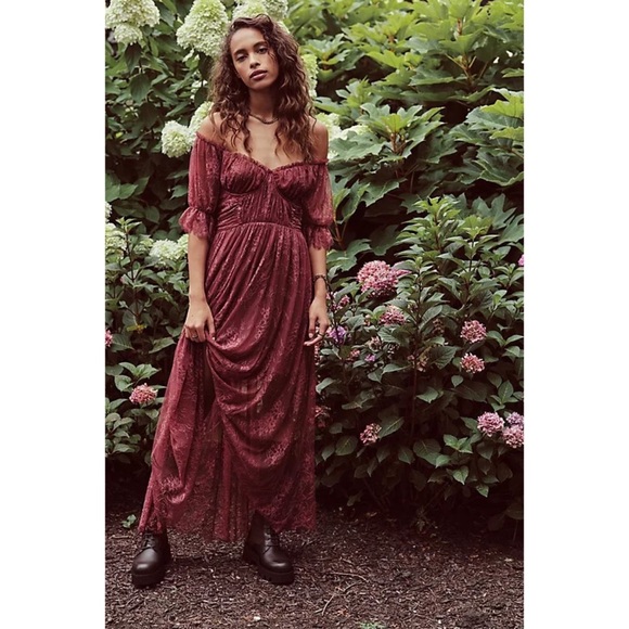 Free People Dear Jane Lace Midi Dress - Picture 4 of 11